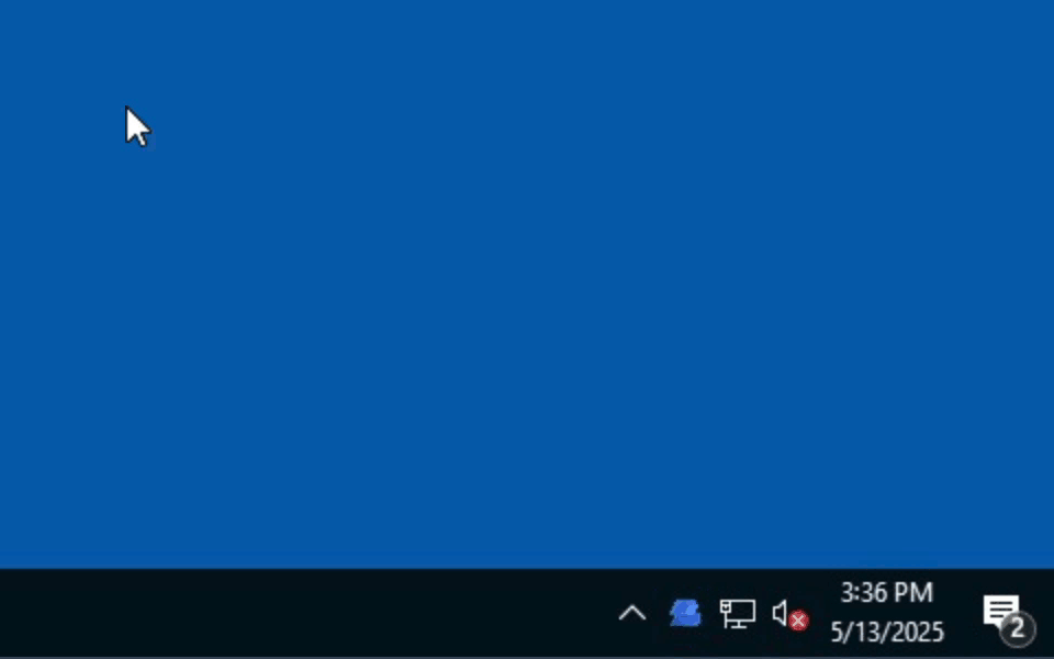 Finding Boom Logic Agent in system tray